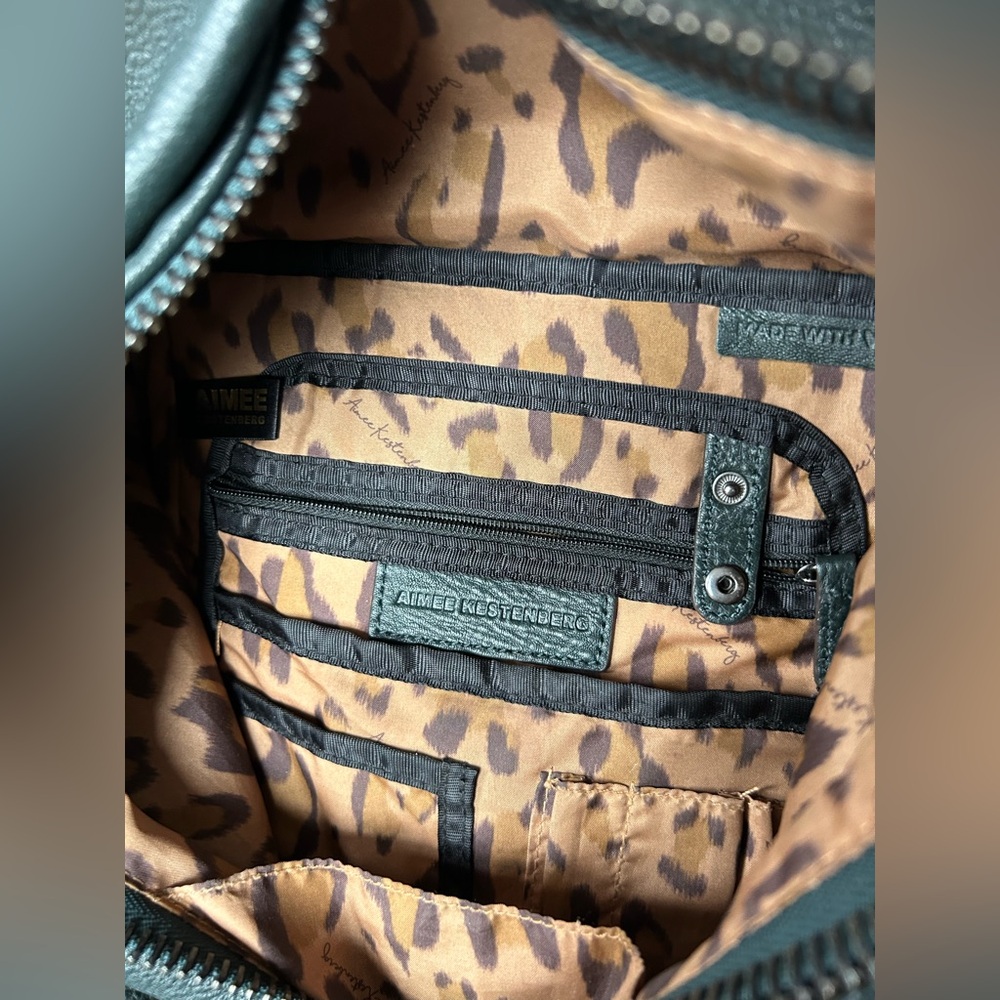 Aimee kestenberg green backpack - Picture 3 of 7